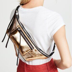 Rag & Bone Gold Belt Bag "EUC"